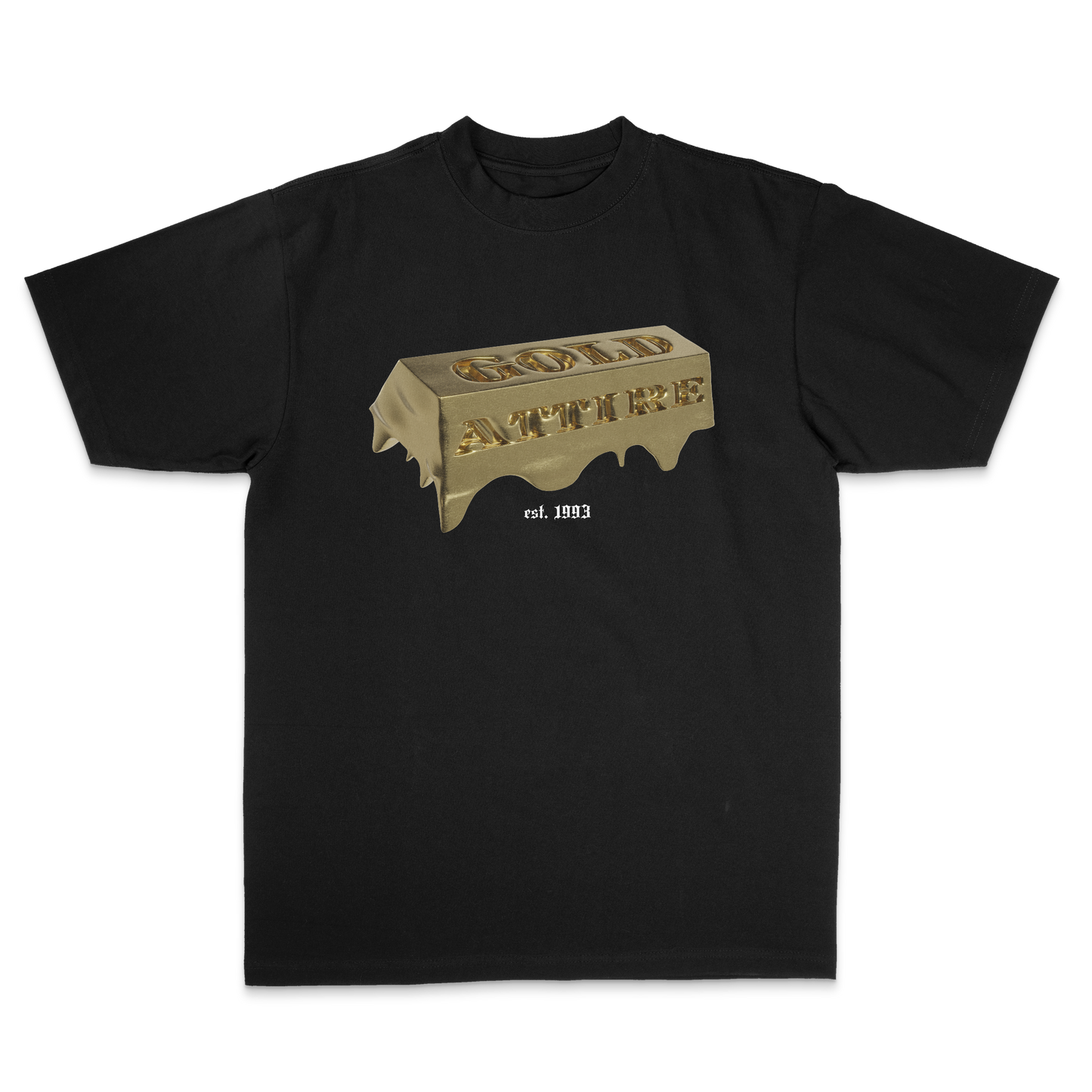 Gold Brick Logo (Black)