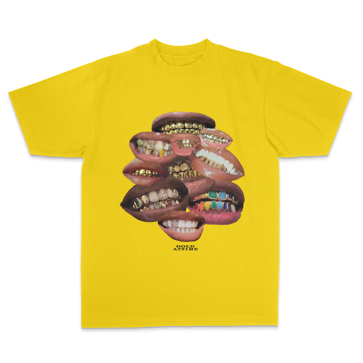 Mouth Full of Gold (Yellow)