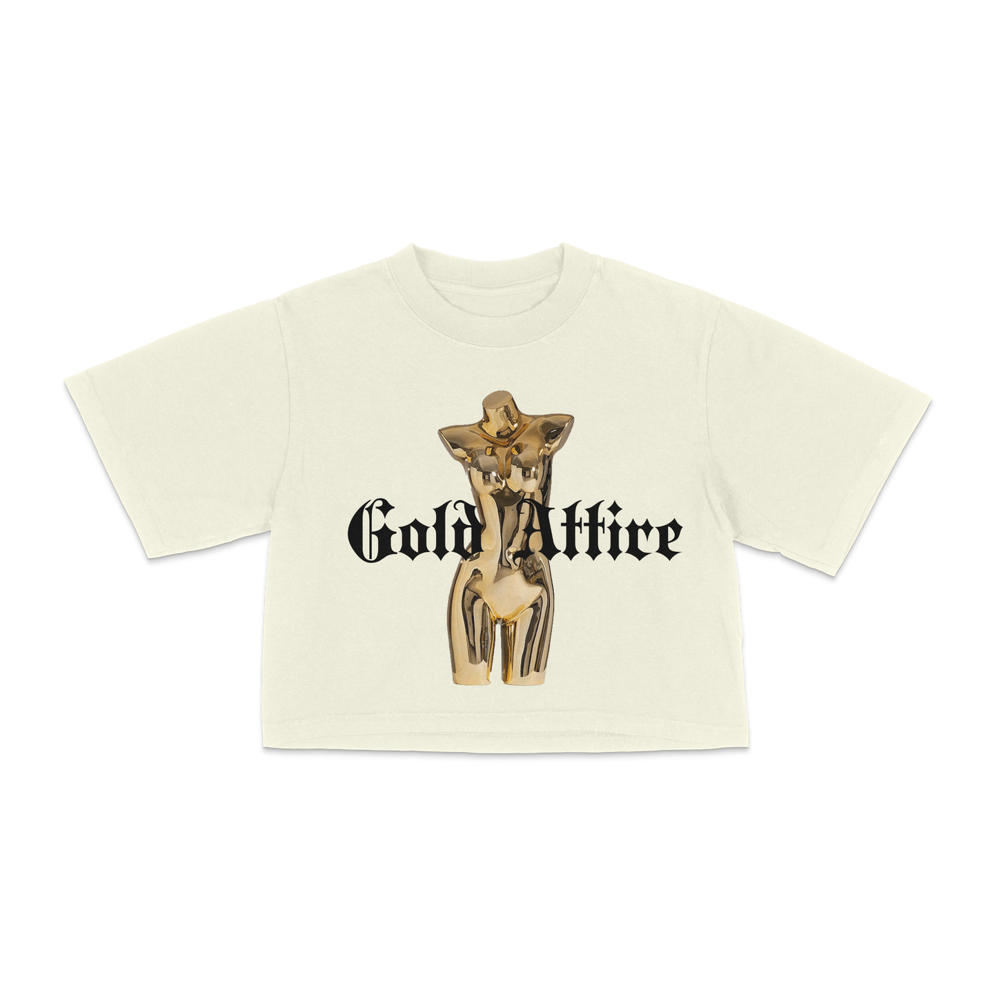 Work of Art Crop (Beige)