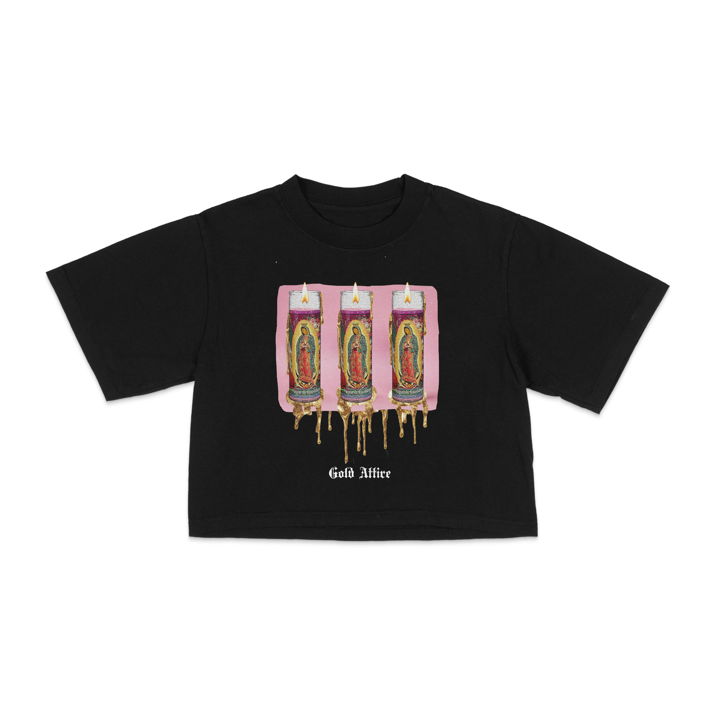 Virgin Mary Crop (Black)