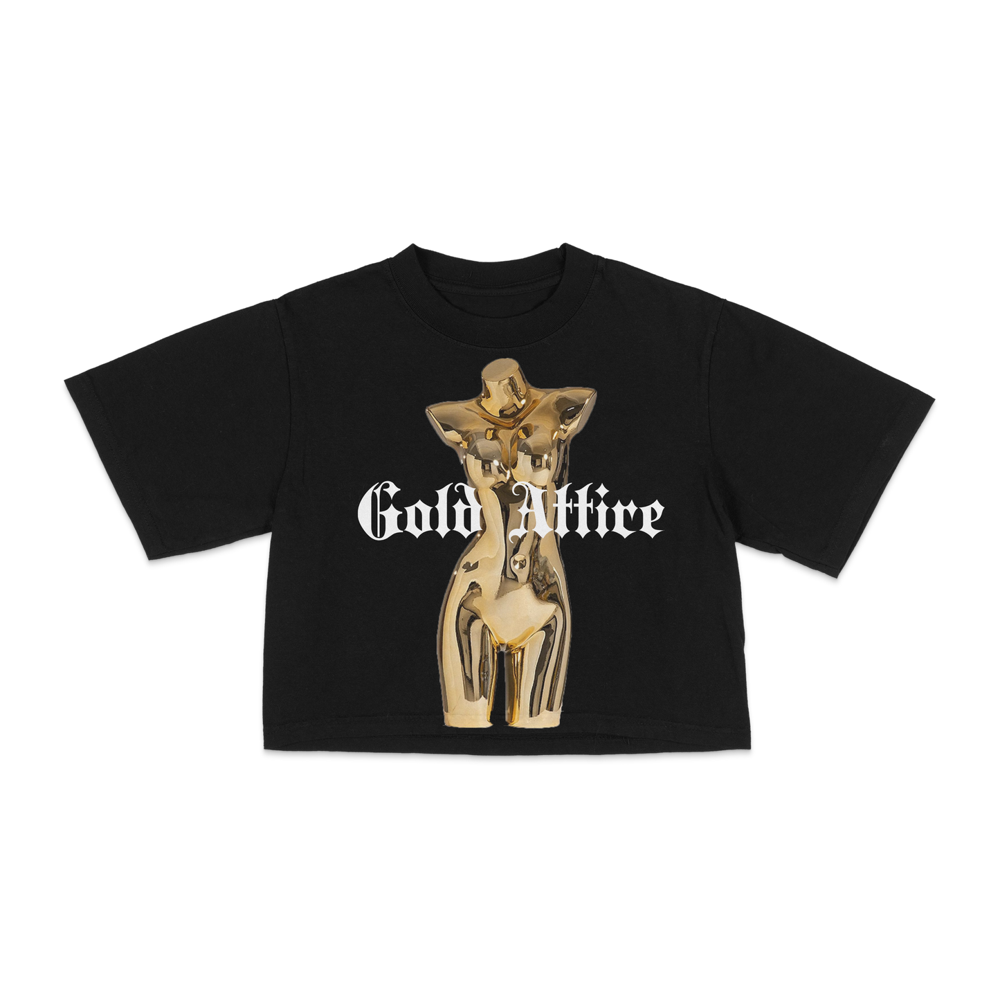 Work of Art Crop (Black)