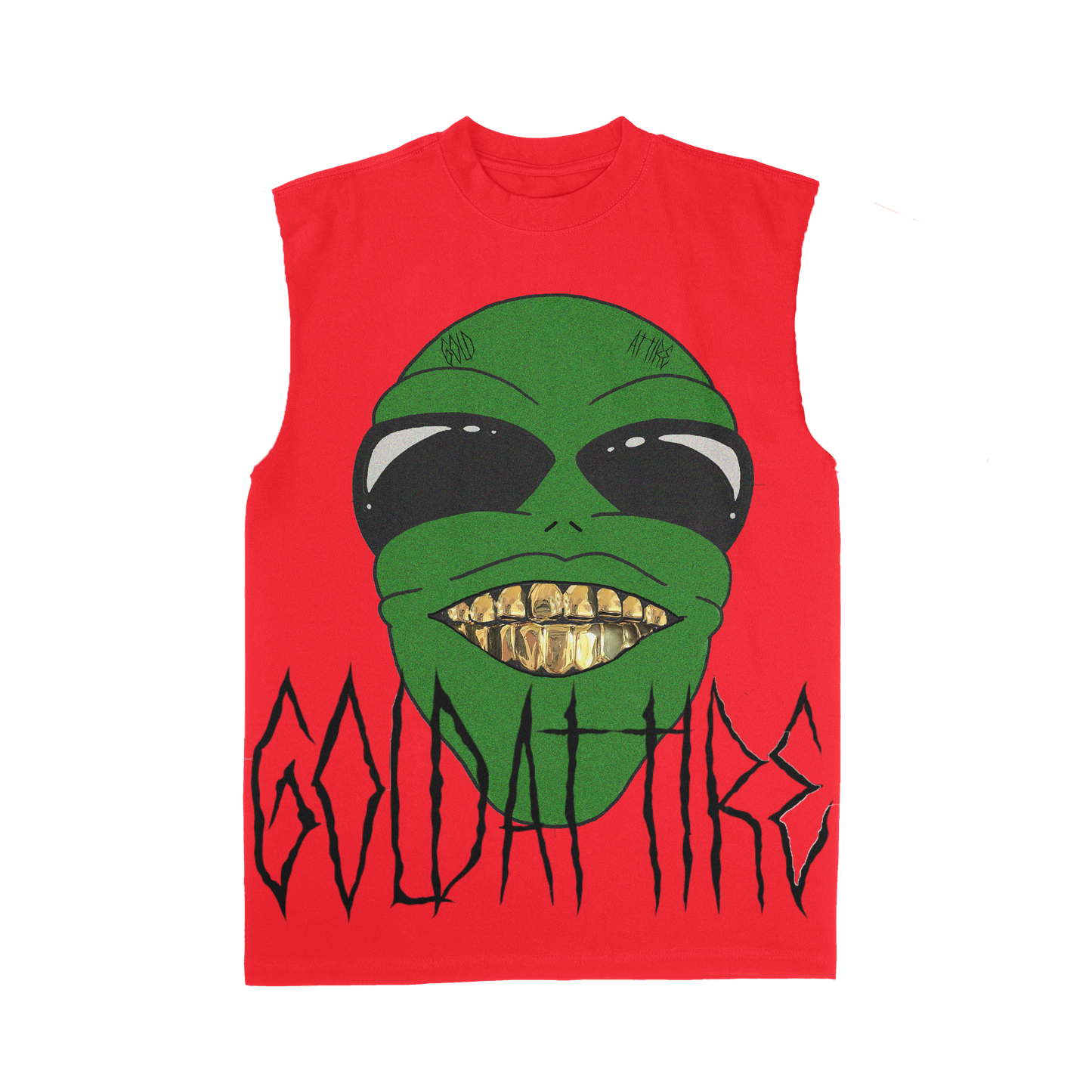Alien Head Sleeveless (Red)