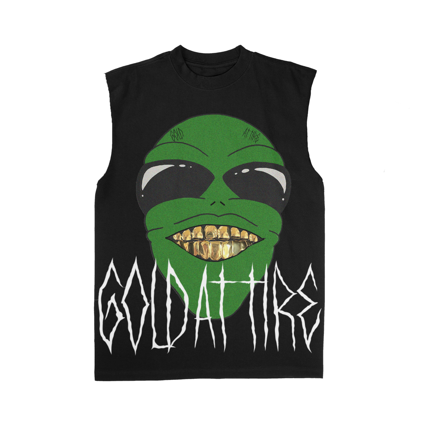 Alien Head Sleeveless (Black)