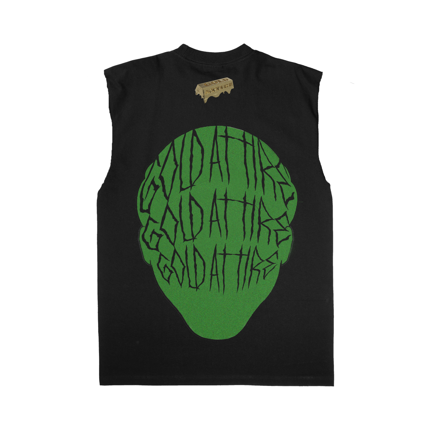 Alien Head Sleeveless (Black)