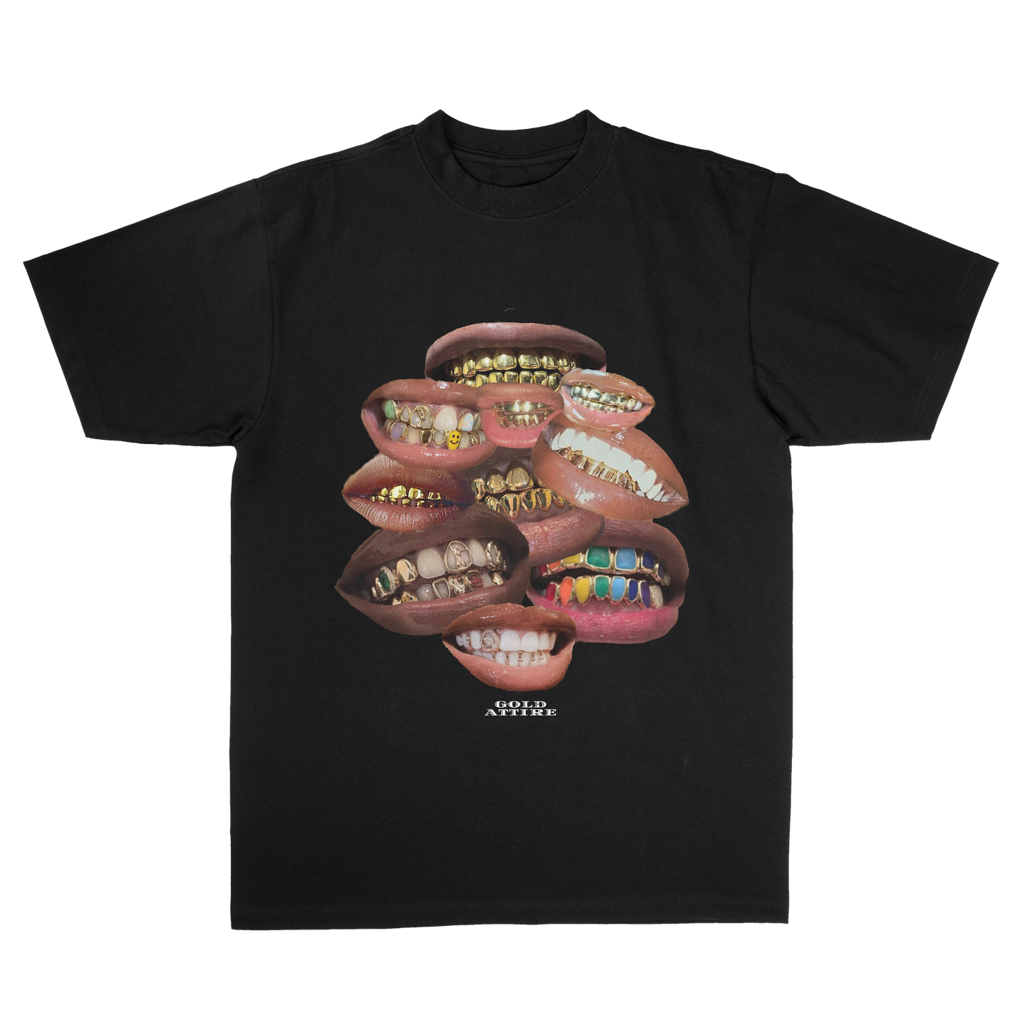 Mouth Full of Gold (Black)