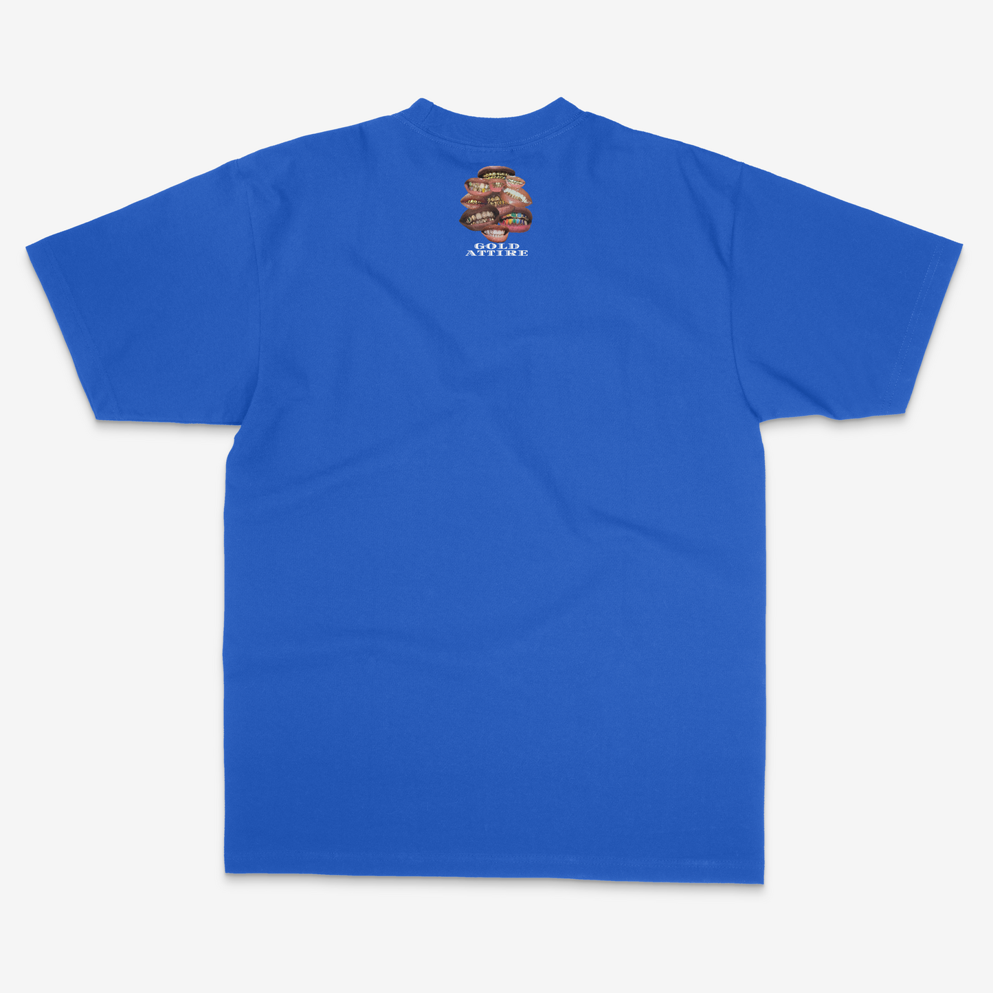 Mouth Full of Gold (Blue)