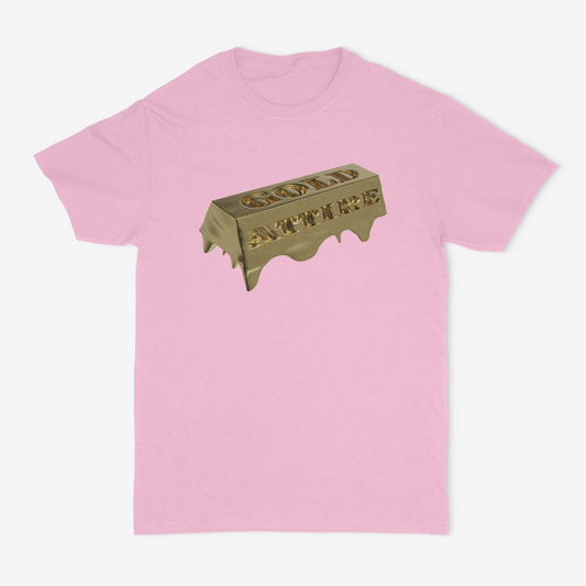 Gold Brick Logo (Pink)