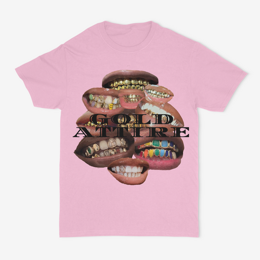 Mouth Full of Gold (Pink)