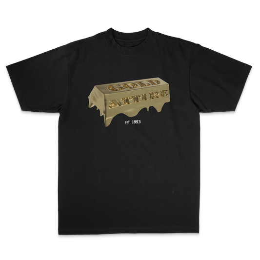 Gold Brick Logo (Black)