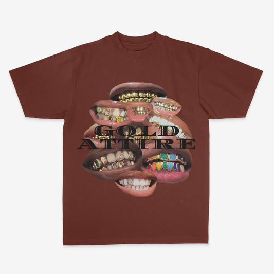 Mouth Full of Gold (Brown)