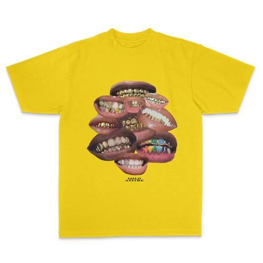 Mouth Full of Gold (Yellow)