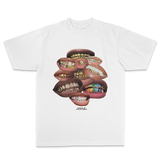 Mouth Full of Gold (White)