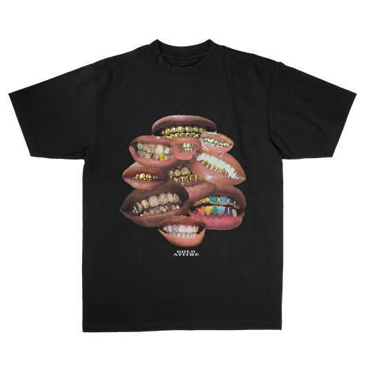 Mouth Full of Gold (Black)